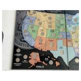 State Quarters and Map Book