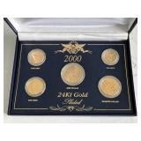 2000 Mint Set 24K Layered