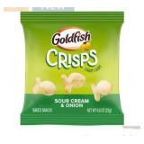 40+ box of .8oz Bags Goldfish Crisps-Sour Cream & Onion