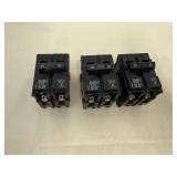 3x 30amp 2 pole