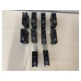10x 20amp 1 pole
