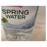 6x 1 Gallon Holiday Spring Water(a couple are Ice Mountain)