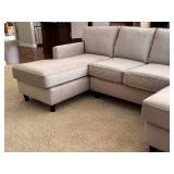 LR - U-Shaped Modular Sectional Sofa with Double Chaise Lounges