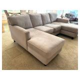 LR - U-Shaped Modular Sectional Sofa with Double Chaise Lounges