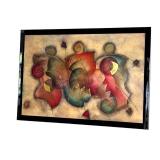 Abstract Art Print Eric Waugh Quest Framed