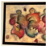 Abstract Art Print Eric Waugh Quest Framed