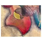 Abstract Art Print Eric Waugh Quest Framed