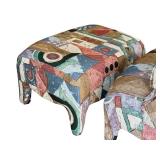 LR - Upholstered Chair & Ottoman Set