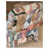 LR - Upholstered Chair & Ottoman Set