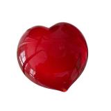 DN-Contemporary Decor Sculpture Trio Marble Sphere, Art Glass Knot & Heart Paperweight