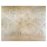 Dining Room Table & 6 Chairs - Cream Finish