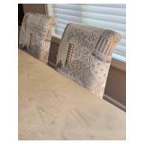 Dining Room Table & 6 Chairs - Cream Finish
