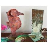 DN - Whimsical Home Decor Art Sculptures & Crystal Mixed Lot