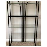 DN - Art Deco Etagere Glass Shelf Unit