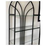 DN - Art Deco Etagere Glass Shelf Unit