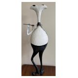 DN-Chef Figurine Metal Baker Man 34" Tall 13" Wide