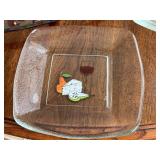 DN - Glass Serving Dishes & Wine Glasses Mixed Lot