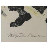 DN - Framed Print Irving Weinstein Mitzvah Dance Signed & Numbered 148/200