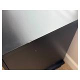O - Media Console Black Storage Cabinet