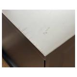 O - Media Console Black Storage Cabinet