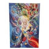 DN - Canvas Print - Elena Kotliarker Peacock Floral