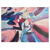 O - Abstract Framed Print