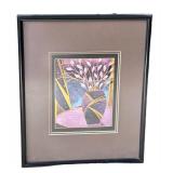 GBR - Framed Art Print With Foil Detailing