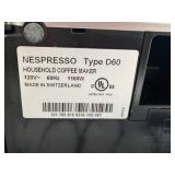 GBR - Coffee Pod Machine - Nespresso Type D60