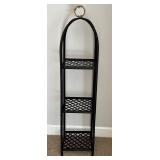 GBR - Plant Stand Black Metal 3-Tier Shelf
