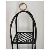 GBR - Plant Stand Black Metal 3-Tier Shelf
