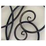 MBR - Metal Wall Decor - Decorative Scrollwork Wall Art