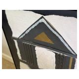MBR - Abstract Mixed Media Wall Art Textile