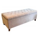 GLL - Storage Ottoman - Tufted Bench