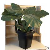 LL - Artificial Philodendron Plant in Black Planter