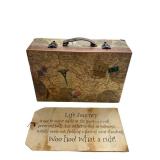 LLBR - Decorative Travel Suitcase Home Decor Sign