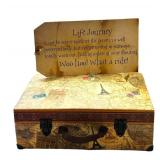LLBR - Decorative Travel Suitcase Home Decor Sign