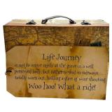 LLBR - Decorative Travel Suitcase Home Decor Sign
