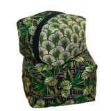 LLBR - Indoor Outdoor Pouf Cushions Set of 2