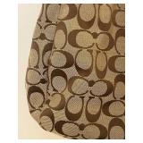 LLBR - Hobo Bag - Coach Soho Signature Khaki & Brown Leather