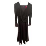 LLBR - Black Evening Dress - JS Collections Petite Size 8