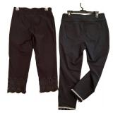 LLBR - Black Pants Mixed Lot Style & Co Petite Size 10 & 6P