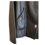 LLBR - Leather Jacket - Jones New York Signature Black Size M