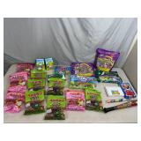 Assorted Candy, Haribo Gummy, Dubble Bubble Gum, Andes Mints, Dubbe Bubble Eggs, and More