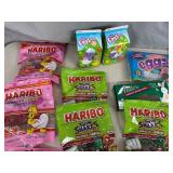 Assorted Candy, Haribo Gummy, Dubble Bubble Gum, Andes Mints, Dubbe Bubble Eggs, and More