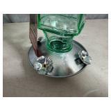 New Rustic Farmhouse Glass Hummingbird Feeder