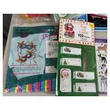 Assorted Craft, Embroidery, Cross Stitch Items