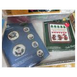 Assorted Craft, Embroidery, Cross Stitch Items