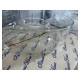 2 Vintage Princess House Crystal Chip N Dip Bowl Sets
