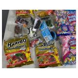Assorted Candy, Haribo Gummy, Charms Sucks, Double Bubble, Ritter Chocolate, & More