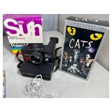 Polaroid Camera, Garmin, and GPS